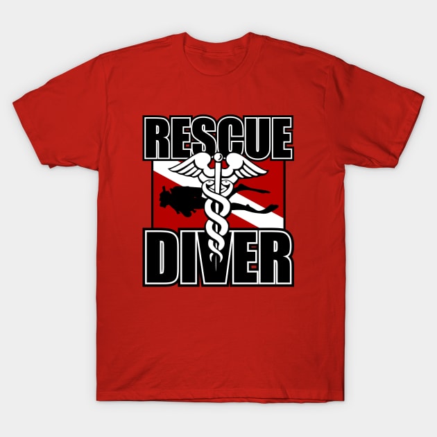 Rescue Diver T-Shirt by TCP